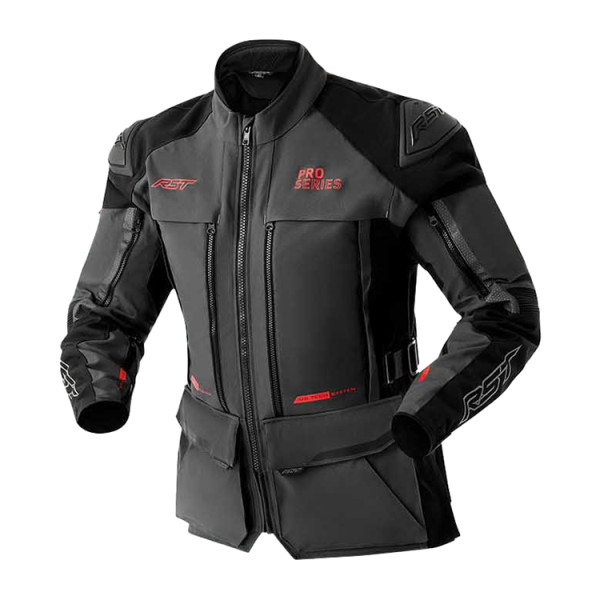 RST RST Pro Series Adventure D3O Textile Jacket Grey/Black